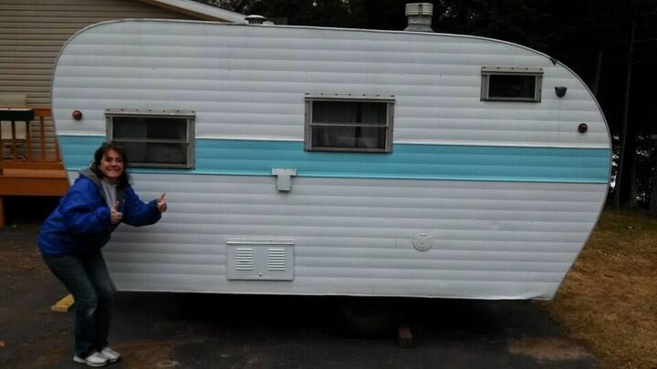 adding extra space by getting a camper, home improvement, outdoor living, Before picture
