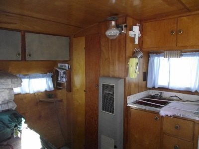 instead of remodeling we bought a camper, Before