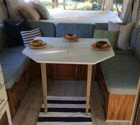 She found this 2001 travel trailer and completely revamped it on a budget
