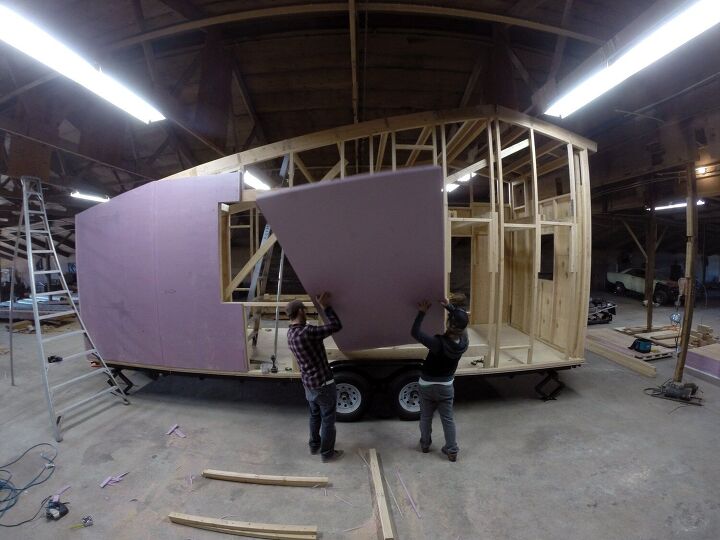 shed tiny house full construction time lapse video