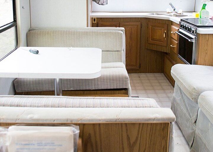 how to recover rv dinette cushions