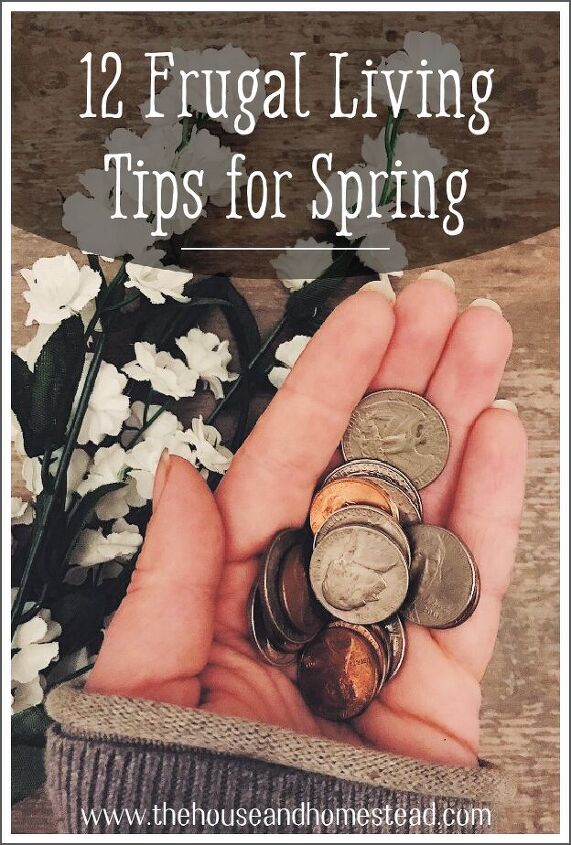 12 frugal living tips for spring