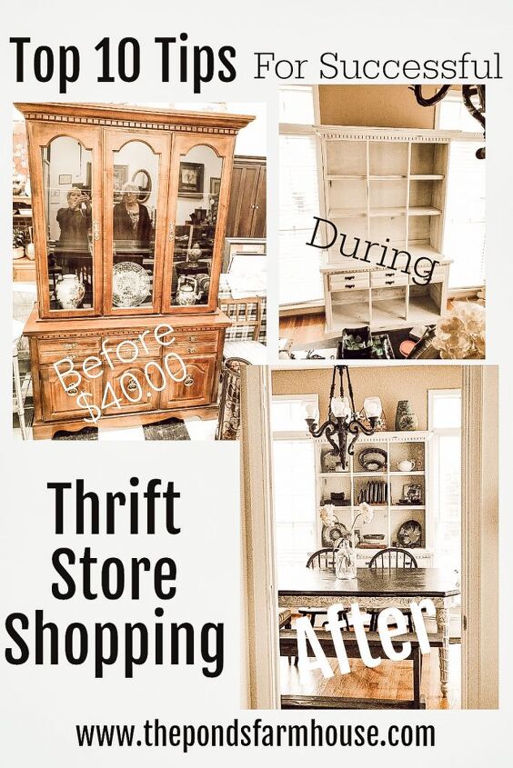 top ten tips for successful thrift store shopping
