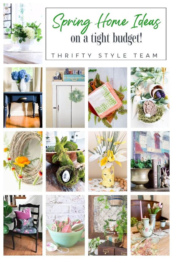 5 thrifty chic and simple spring diy projects