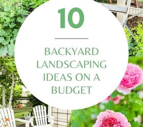 creative backyard landscaping ideas on a budget