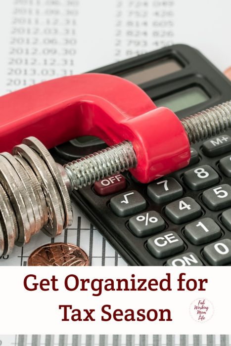 get organized for tax season