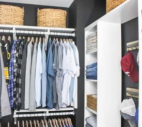 7 quick ways to organize a small walk in closet