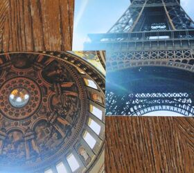 a simple way to add budget friendly art to your home, Photo of museum and Eifel Tower