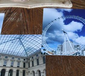 a simple way to add budget friendly art to your home, London Eye