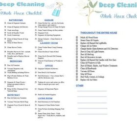 tips for living a minimalist lifestyle through home organization, free deep cleaning checklist
