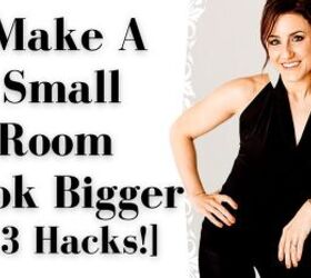 How To Make Small Rooms Look Bigger [13 Hacks!]