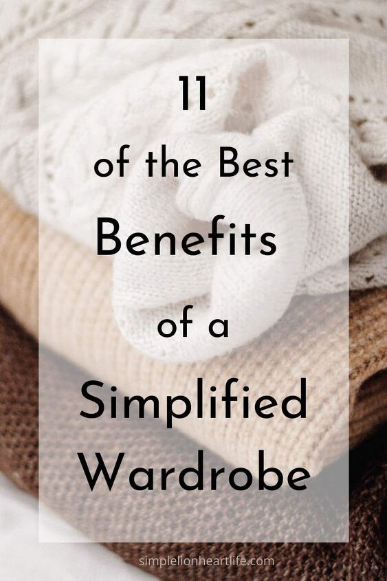 11 of the best benefits of a simplified wardrobe, Photo by Kate Hliznitsova on Unsplash