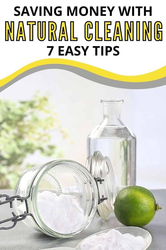 ways to save money with natural cleaning