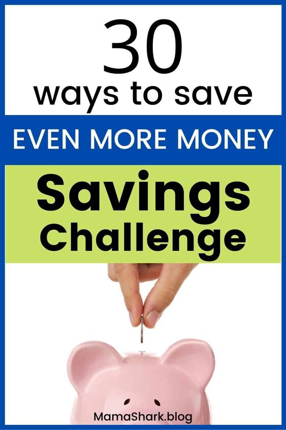mama sharks 30 day money saving challenge