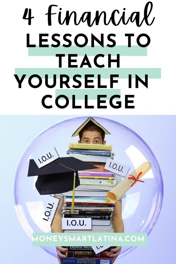 4 financial lessons to teach yourself in college