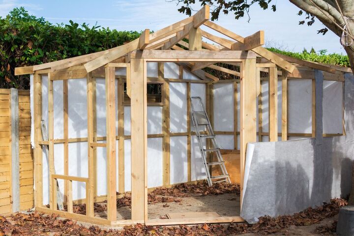 how she turned a 10 x 11 shed into a tiny home on a budget, Shed to tiny home conversion