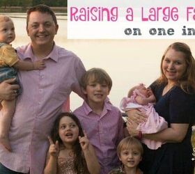 raising a large family on one income