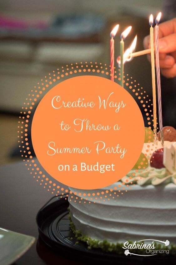 14 creative ways to throw a summer party on a budget