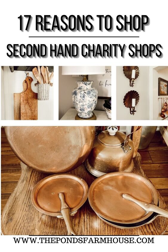 17 reasons for shopping second hand charity shops