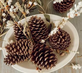 10 tips for free fall decorating, Copper colored pine cones are going to look so festive for fall