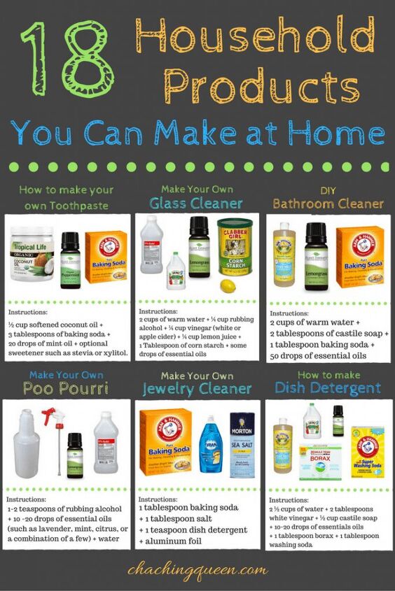 Homemade Products Examples 18+ DIY Household Products You Can Make at Home | Simplify