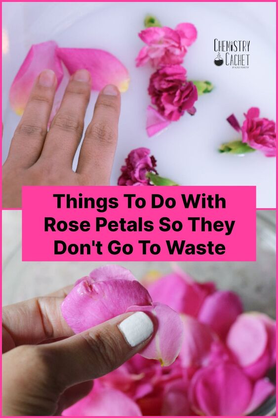 things to do with rose petals so they dont go to waste