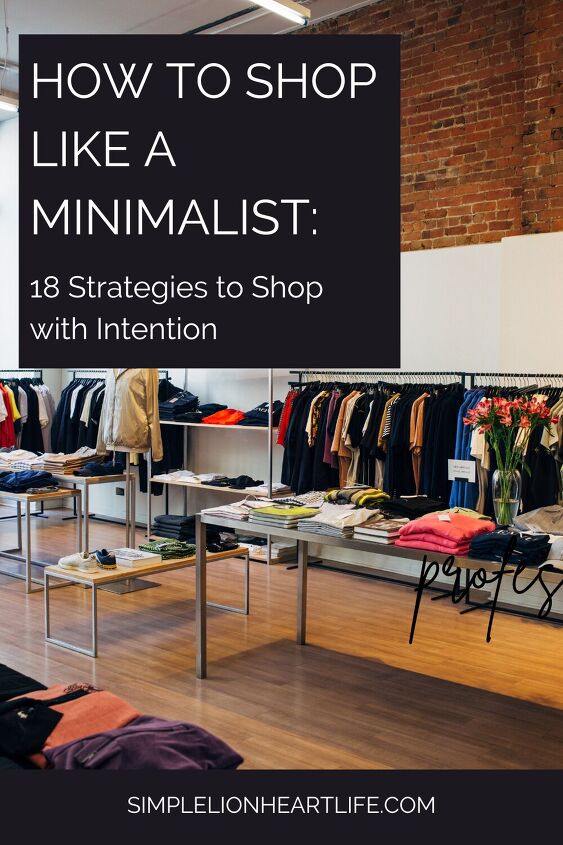how to shop like a minimalist 18 strategies to shop with intention, Photo by charlesdeluvio on Unsplash