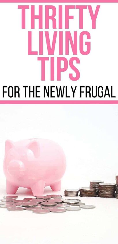 thrifty tips for the newly frugal