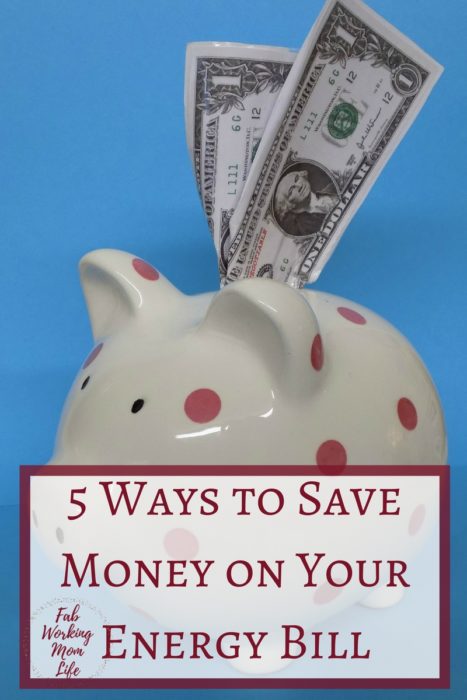 5 ways to save money on your energy bill