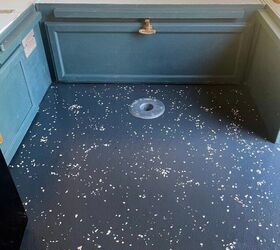 How to: Get painted terrazzo floors on a budget in 48 hours