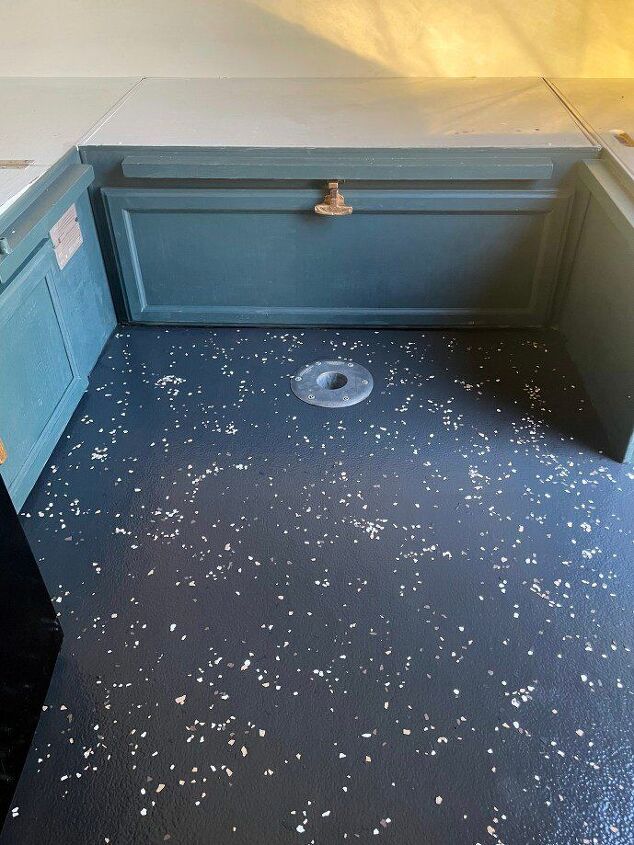 how to diy painted terrazzo floors on a budget in 48 hours