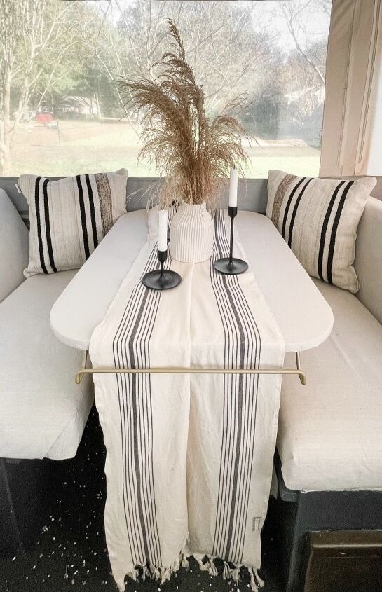 how to recover pop up camper cushions affordably without sewing