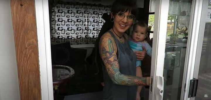 family tiny house on wheels tour how to adapt to a new baby, Tiny house family of 3