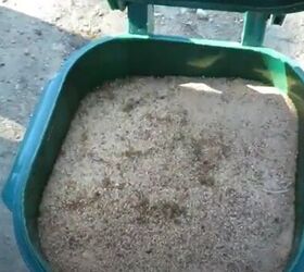 how to use clean a compost toilet for a tiny house on wheels, Barrel of sawdust