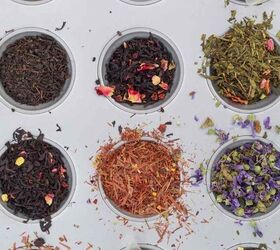 how to dry tea herbs from your garden