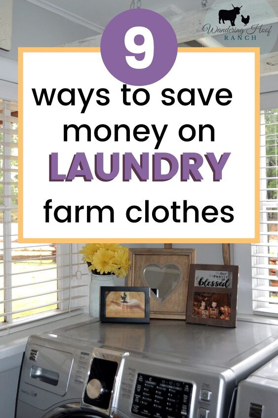 save money on laundry