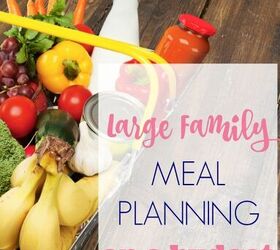 Large Family Meal Planning on a Budget