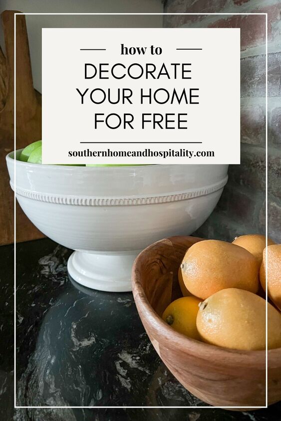 ten ways to decorate for free using what you already have