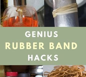 rubber band hacks that will make life just a little easier