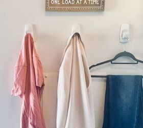 how to create a laundry nook within a small space