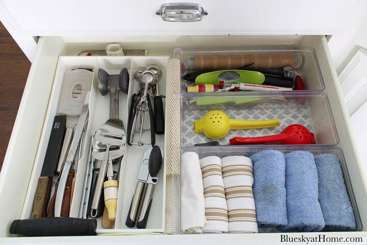 great steps for organizing your kitchen drawers