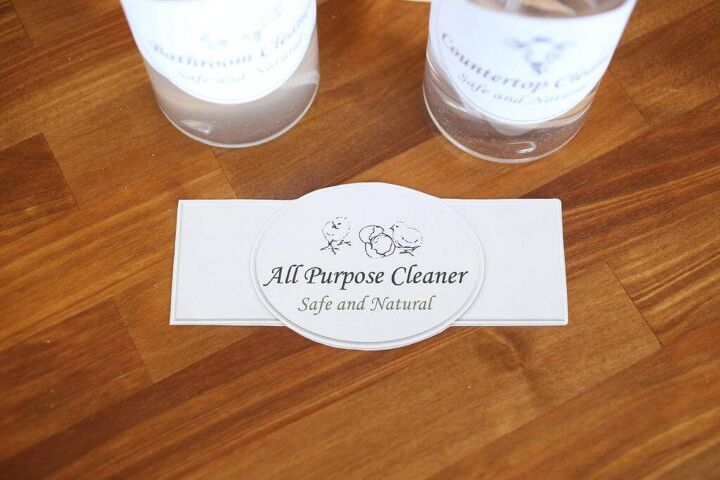 all natural cleaning roundup plus free printable labels