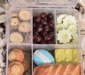 budget friendly fast back to school lunch ideas, Note the lid compartment inside is NOT leakproof