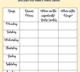 How to Make a Meal Planning System That Works