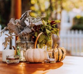 It's time to start decorating for fall! She found 10 ways to do it on a small budget