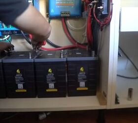 how to do a diy electric bus conversion take a skoolie off grid, Fitting DC distribution in a cabinet