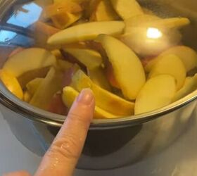 delicious frugal homemade apple butter recipe for canning, Boiling apples
