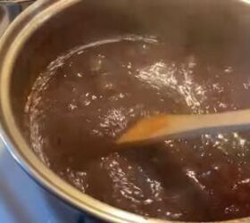 delicious frugal homemade apple butter recipe for canning, Reheating the sauce