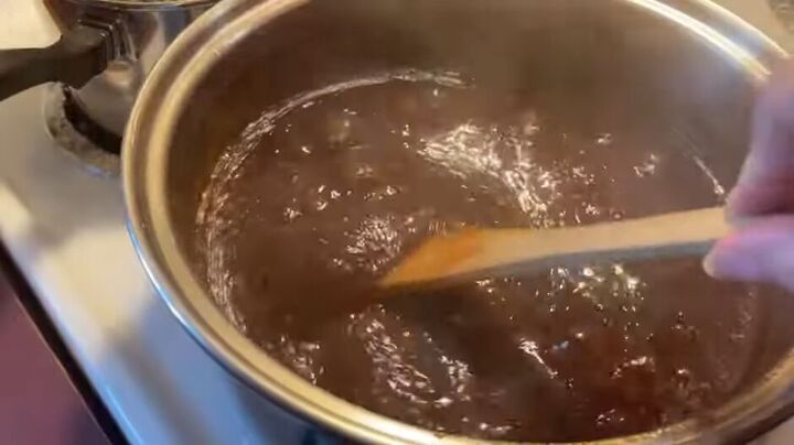 delicious frugal homemade apple butter recipe for canning, Reheating the sauce