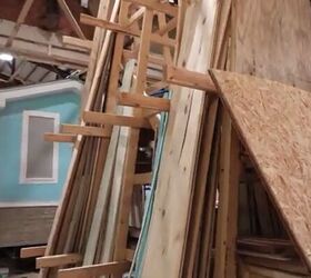 how to organize a workshop 8 simple efficient storage ideas, Lumber rack